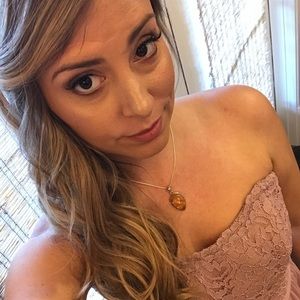 David’s Bridal Quartz strapless bridesmaid dress